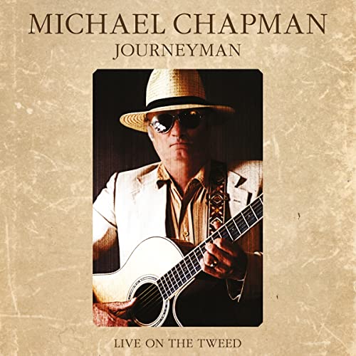 Michael Chapman album cover: musician with guitar, wearing a hat and sunglasses.