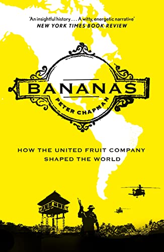 Book cover with yellow background, map, title, author, guard tower, soldier, and helicopters.