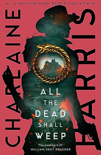 Book cover featuring a silhouette of a woman with a gun against a red background.