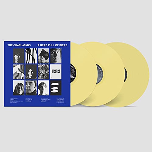 The Charlatans’ “A Head Full of Ideas” deluxe white vinyl triple LP.