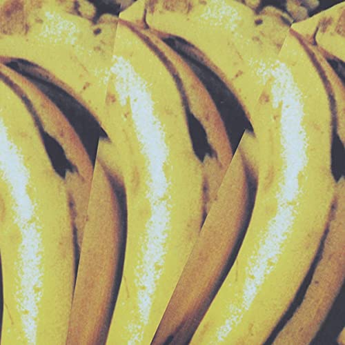 CD cover featuring a close-up, repeating pattern of yellow bananas.