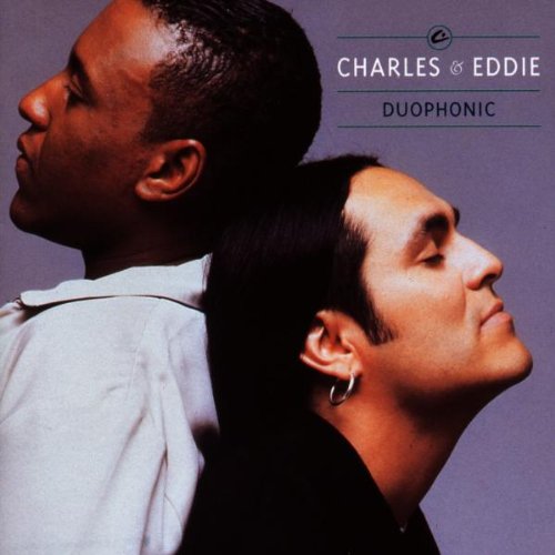 CD cover for Charles & Eddie’s “Duophonic” featuring two men in profile.