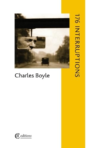Book cover: man in rearview mirror, road, and yellow vertical stripe.