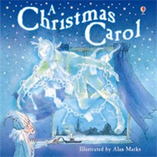 “A Christmas Carol” picture book cover featuring the Ghost of Christmas Past.