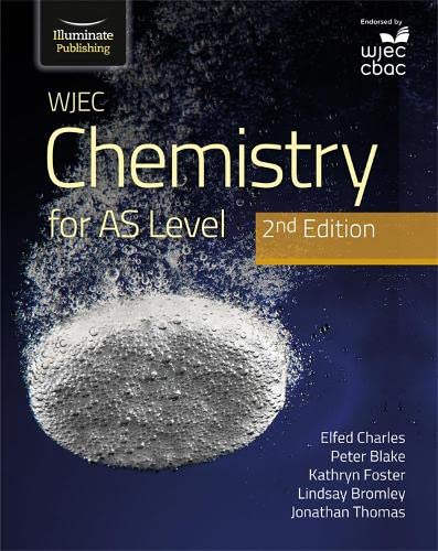 Front cover of WJEC Chemistry for AS Level textbook featuring an effervescent tablet image.