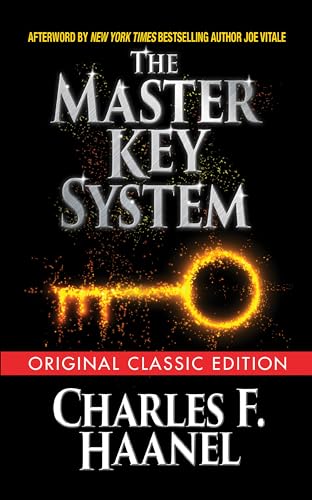 Book cover: "The Master Key System" with a golden key illustration.