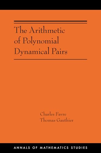Orange book cover with black title: "The Arithmetic of Polynomial Dynamical Pairs.