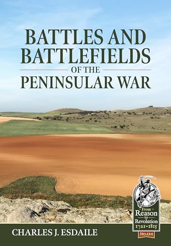 Book cover showing rolling hills and fields with the title Battles and Battlefields.
