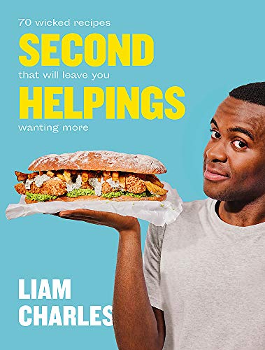 Cookbook cover featuring a man holding a large, layered sandwich.