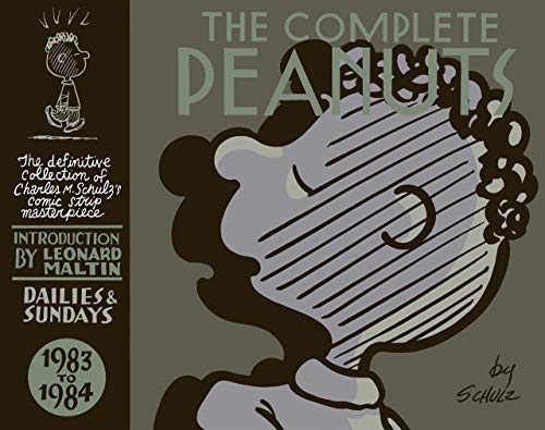 Book cover featuring Snoopy, title “The Complete Peanuts 1983-1984.”