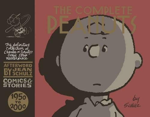 Comic book collection with Charles Schulz's Peanuts characters on a white or plain background.