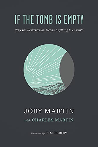 Book cover with teal and gray design, title “If the Tomb Is Empty.”