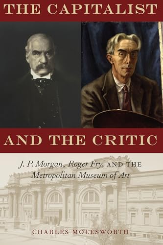Book cover: "The Capitalist and the Critic," featuring portraits of two men.