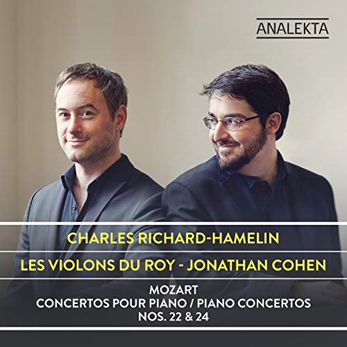 CD cover featuring two men and text: “Charles Richard-Hamelin” and “Mozart.”