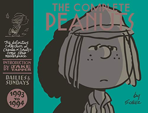 Book cover for The Complete Peanuts 1993-1994 featuring a large illustration of Peppermint Patty.