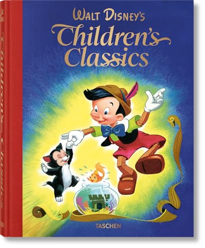 Book cover featuring Pinocchio, Figaro, and Cleo in a colorful illustration.