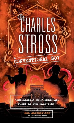 Book cover: two silhouetted figures with guns, dice, and tentacles.