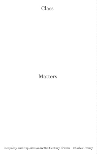 White book cover with black text: "Class Matters" and author's name.