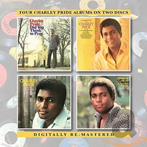 CD packaging featuring portraits of Charley Pride and album cover art.