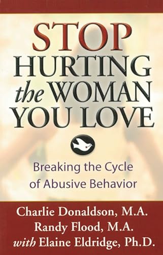 Book cover with red text: "Stop Hurting the Woman You Love," about abusive behavior.