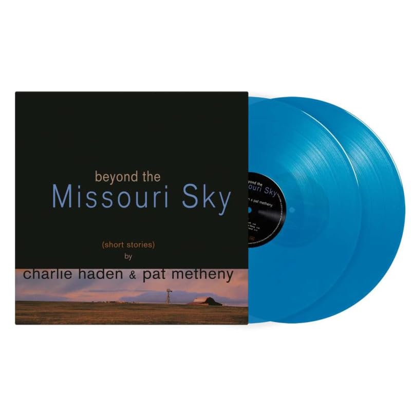 Vinyl record of “Beyond The Missouri Sky” by Charlie Haden & Pat Metheny.