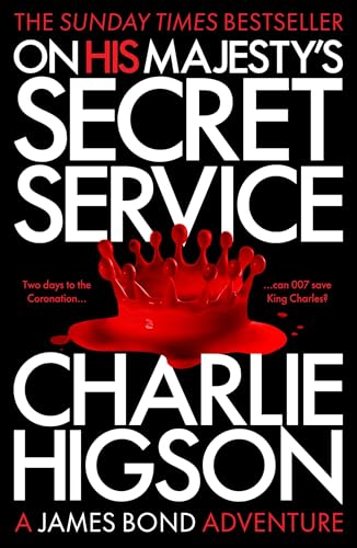 Book cover with white text on black background featuring a red liquid crown graphic.