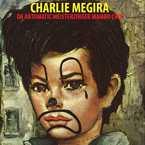Album cover featuring a portrait of a person with clown makeup.