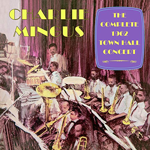 Charlie Mingus album cover featuring a jazz band in performance.