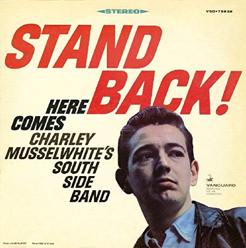 Album cover featuring Charlie Musselwhite with large red and black text on cream background.
