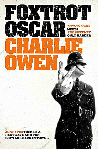 Book cover: “Foxtrot Oscar” with a man in a helmet giving a hand signal.