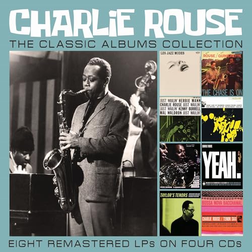 Charlie Rouse album cover featuring a musician playing a saxophone.