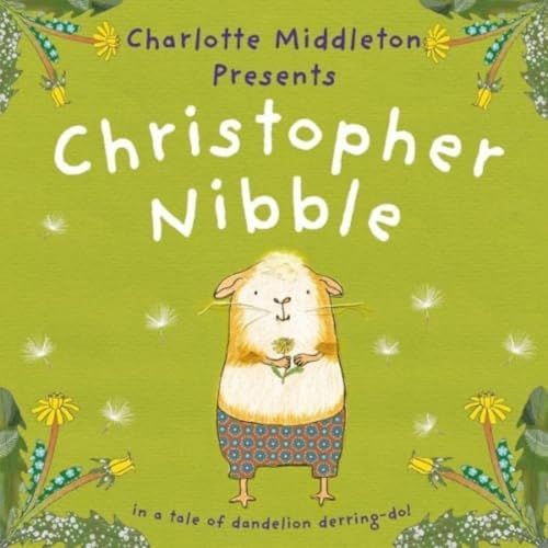 Book cover featuring a cartoon hamster holding a dandelion flower.