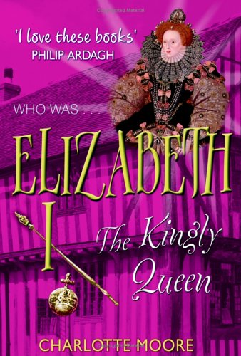 Book cover featuring a portrait of Queen Elizabeth I in regal attire.