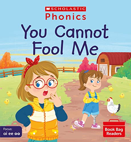 Book cover: two young girls and chickens on a farm.