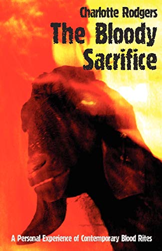 Book cover: dark goat silhouette against a fiery orange and red background.