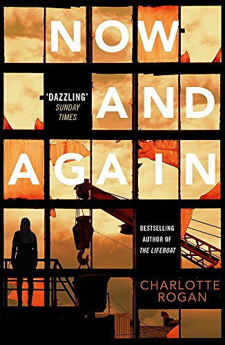 Book cover: "Now and Again" with a silhouette and orange sky.