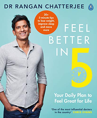 Book cover with a doctor’s portrait and large yellow number five.