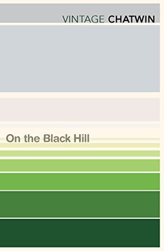 Book cover with horizontal stripes of grey, white, and varying shades of green.