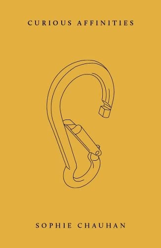 Golden book cover with a line-drawn carabiner and author name below.
