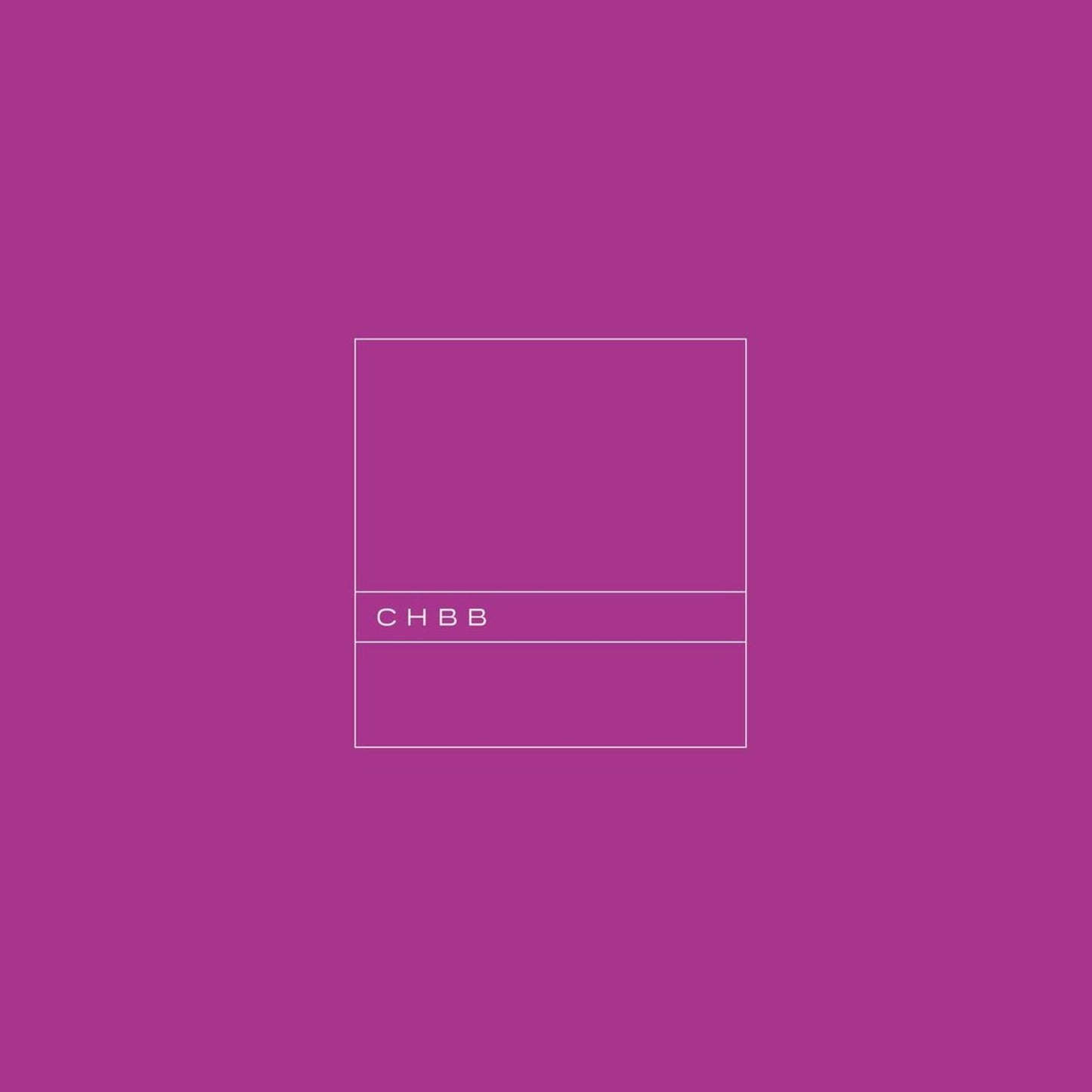 Purple album cover with white rectangle and "CHBB" text.