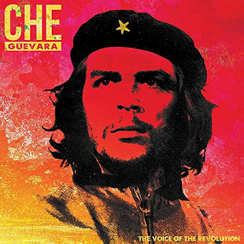 Red and orange vinyl album cover featuring Che Guevara's portrait with a beret.
