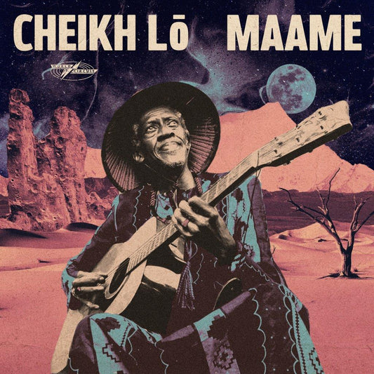 CD cover for Cheikh Lo’s “Maame” featuring a portrait of the artist.