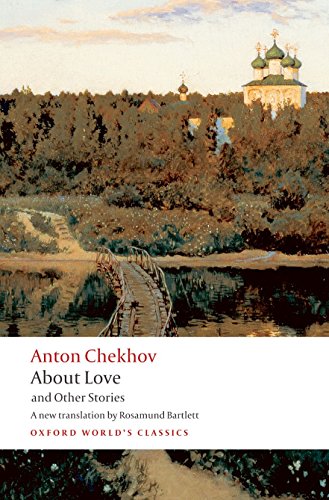 Book cover featuring a painting of a wooden bridge leading to a Russian church.