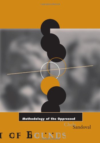 Book cover: abstract black and orange shapes on a blurred background.