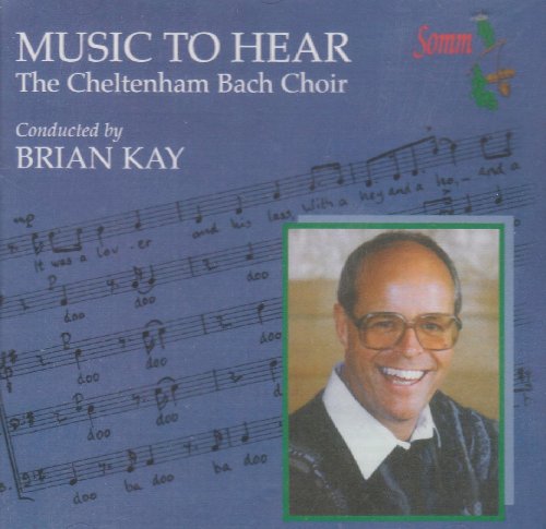 CD cover featuring Brian Kay, conductor, with musical score background.