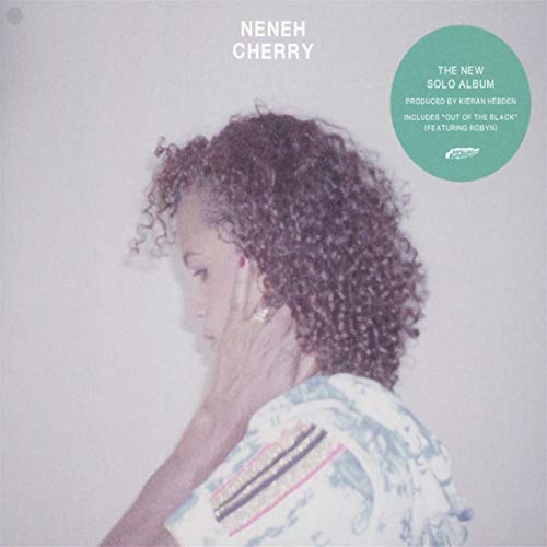 Neneh Cherry album cover: side profile of a woman with curly hair.