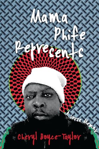 Book cover: portrait of a Black woman with a red and green circle background.