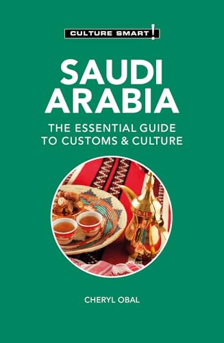 Book cover for “Saudi Arabia - Culture Smart!” with traditional food image.