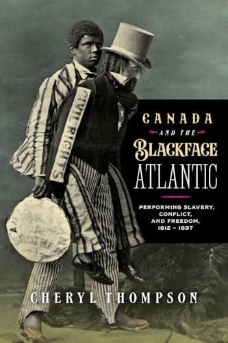 Book cover: two figures in historical dress, title “Canada and the Blackface Atlantic.”