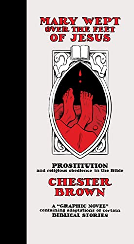 Book cover depicting feet and a drop of blood within an ornate frame.